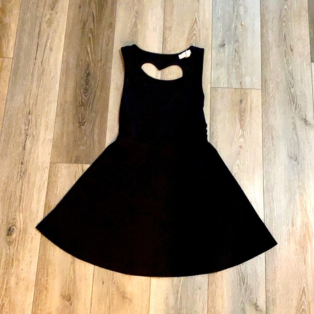 Short, black, cocktail dress